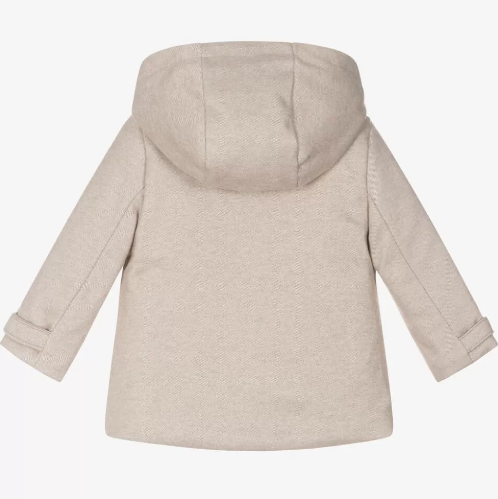 Mayoral Baby Boys Beige Duffle Coat^BOY Coats & Jackets