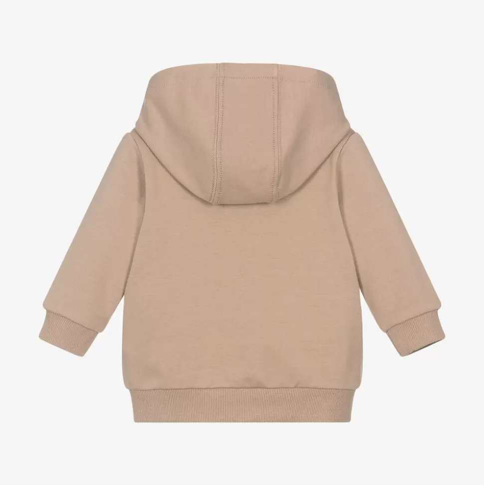 Timberland Baby Boys Beige Organic  Zip-Up Top^BOY Tops