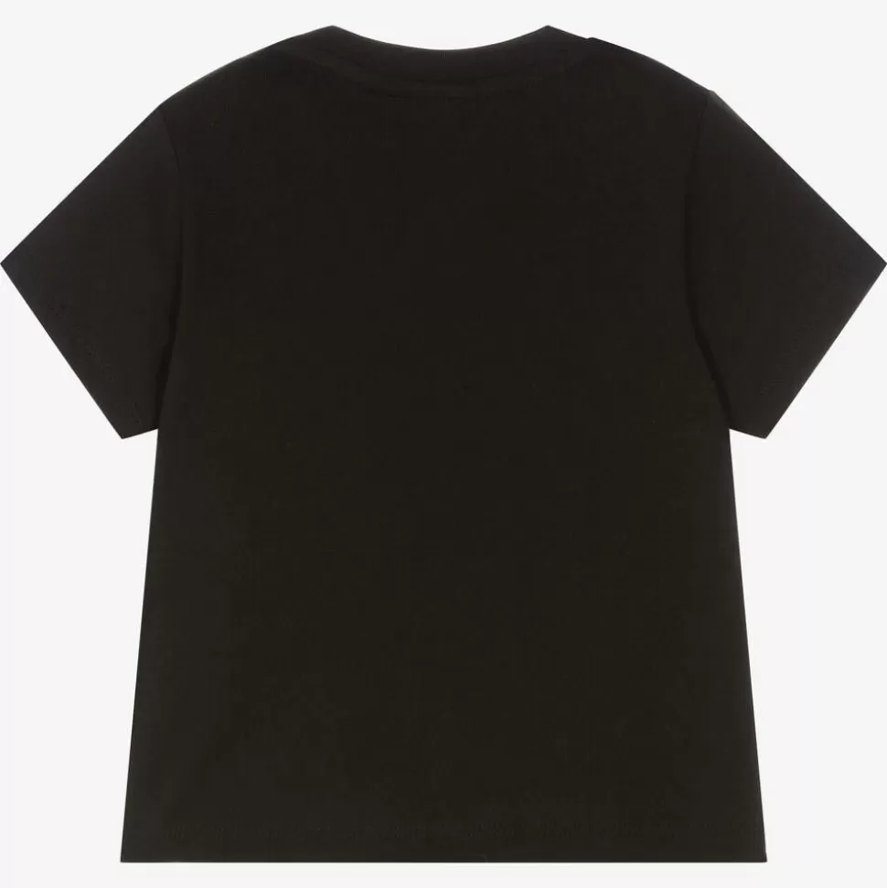 BOSS Baby Boys Black Cotton Jersey T-Shirt^ Tops