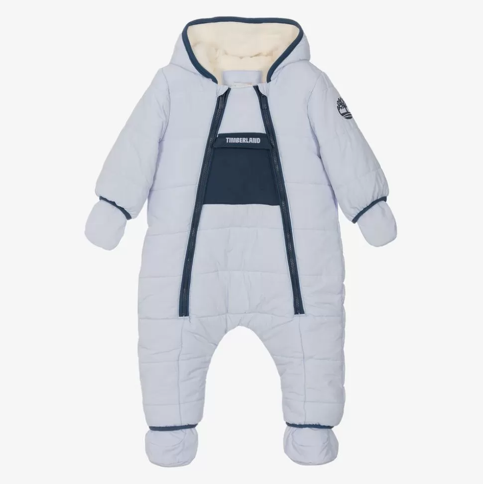 Timberland Baby Boys Blue Padded Snowsuit^ Snowwear