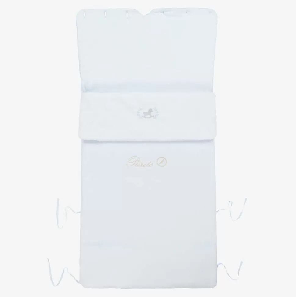 Pureté Du... Bébé Baby Boys Blue Velour Nest (87cm)^ Nests