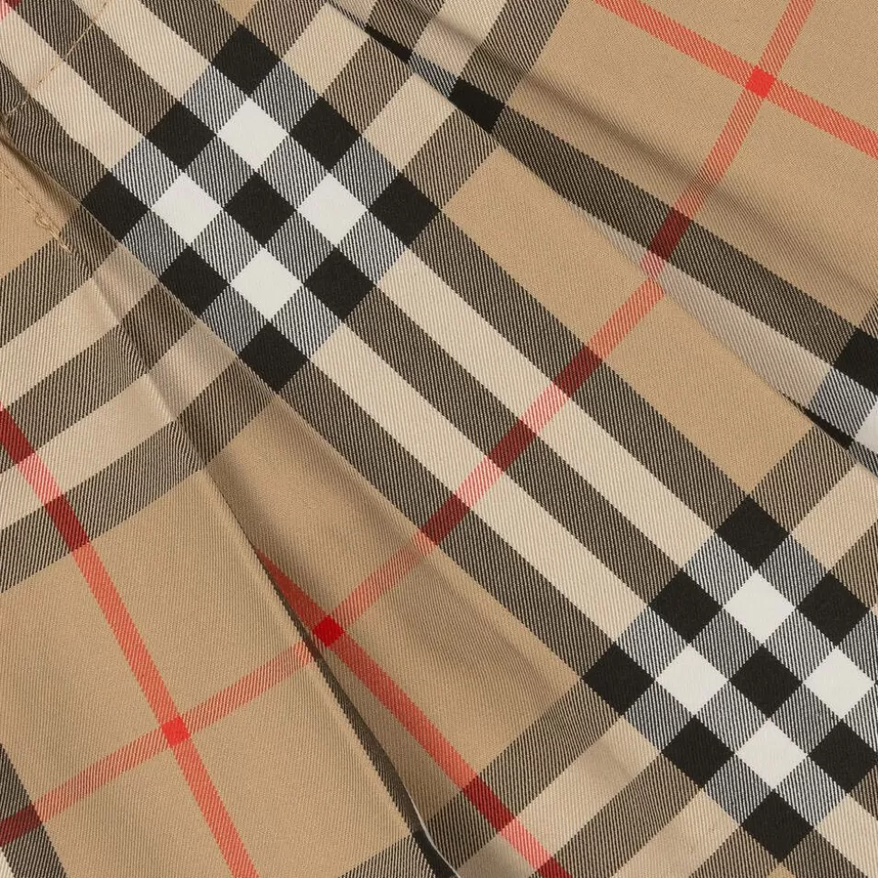 Burberry Baby Girls Beige Vintage Check Pleated Skirt^ Skirts