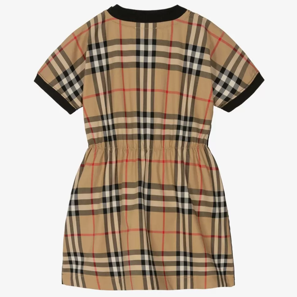 Burberry Baby Girls Black Vintage Check Dress^ Dresses