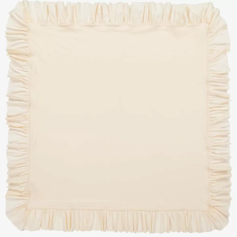 Lemon Loves Layette Baby Girls Ivory Cotton Blanket (90cm)^ Blankets & Shawls