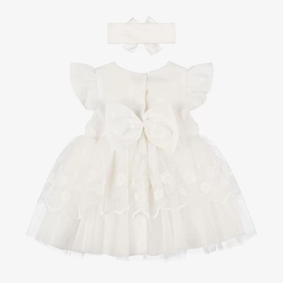 Beau KiD Baby Girls Ivory Tulle Dress Set^ Dresses