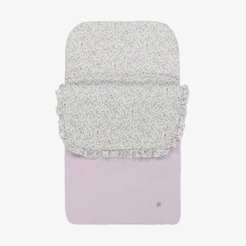 Artesanía Granlei Baby Girls Lilac Knitted Nest (74cm)^ Gifts