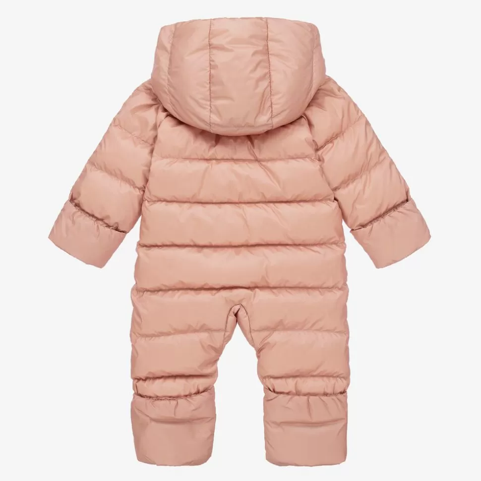 Burberry Baby Girls Pink & Vintage Check Snowsuit^ Snowwear | Snowwear