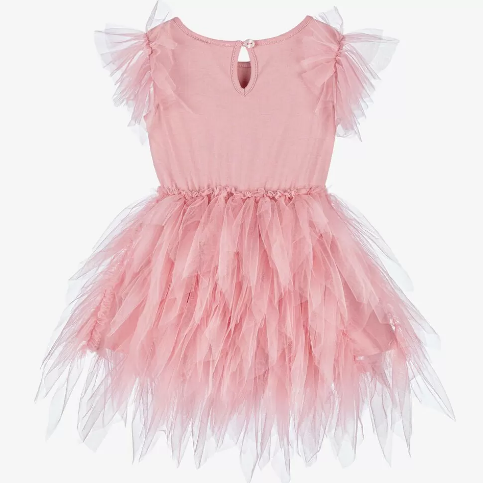 Tutu du Monde Baby Girls Pink Beaded Tulle Dress^ Dresses