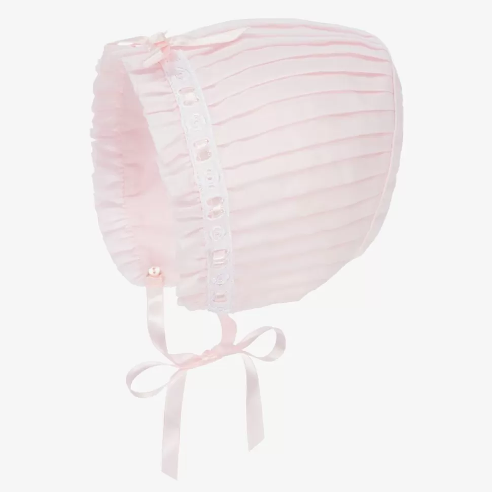 Sarah Louise Baby Girls Pink Bonnet^ Hats