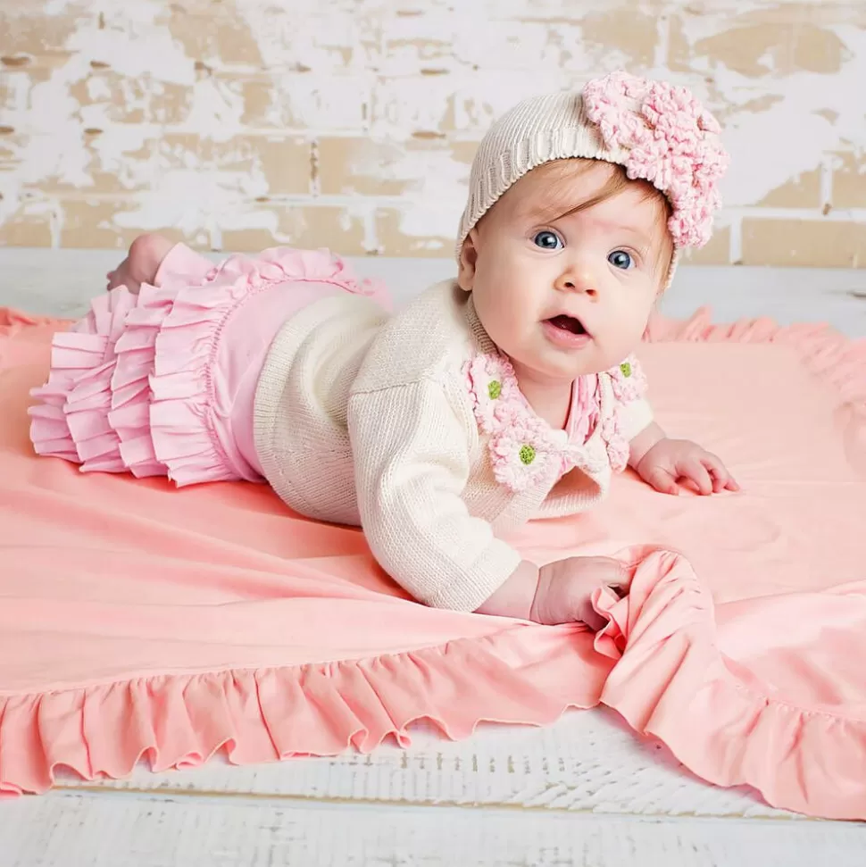 Lemon Loves Layette Baby Girls Pink Cotton Blanket (90cm)^ Blankets & Shawls