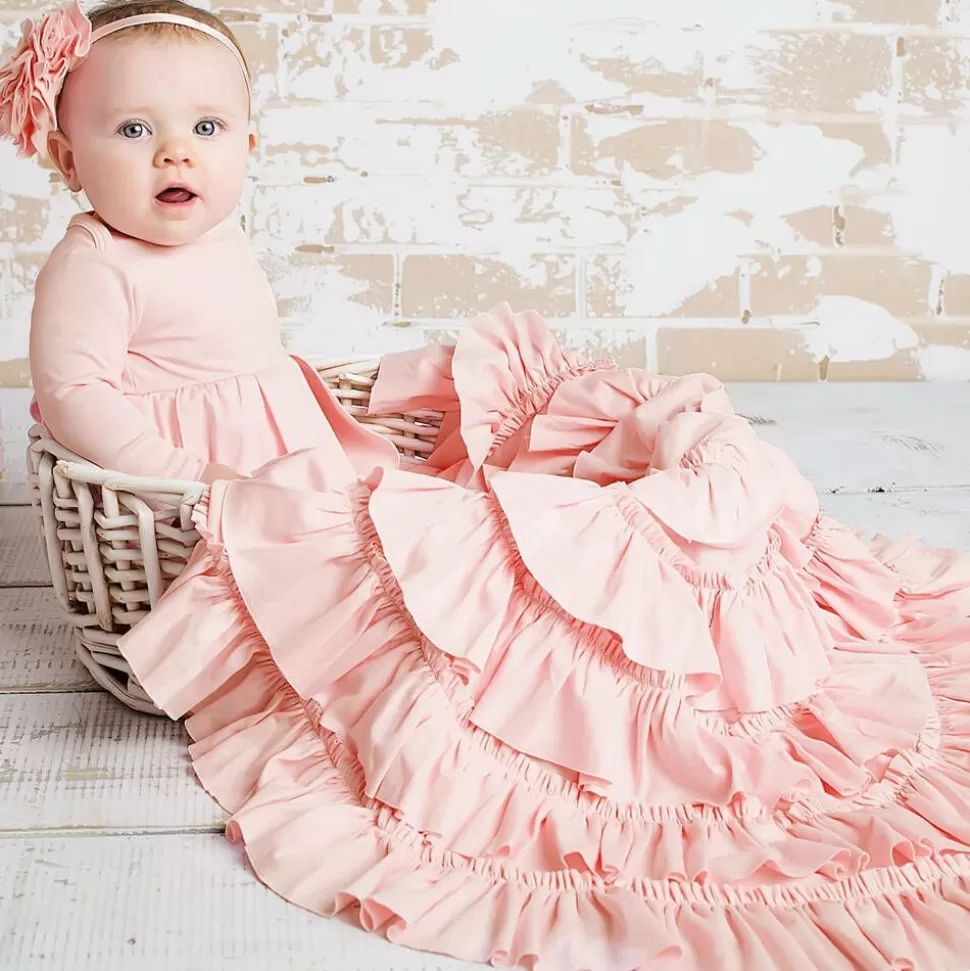 Lemon Loves Layette Baby Girls Pink Cotton Blanket (86cm)^ Blankets & Shawls