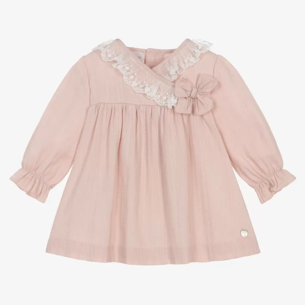 Paz Rodríguez Baby Girls Pink Cotton Dress^ Gifts