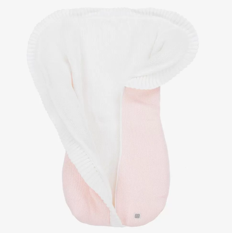 Minutus Baby Girls Pink Knitted Nest (75cm)^ Nests