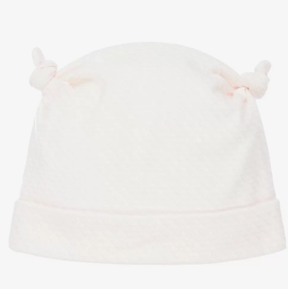 Emporio Armani Baby Girls Pink Logo Hat^ Hats