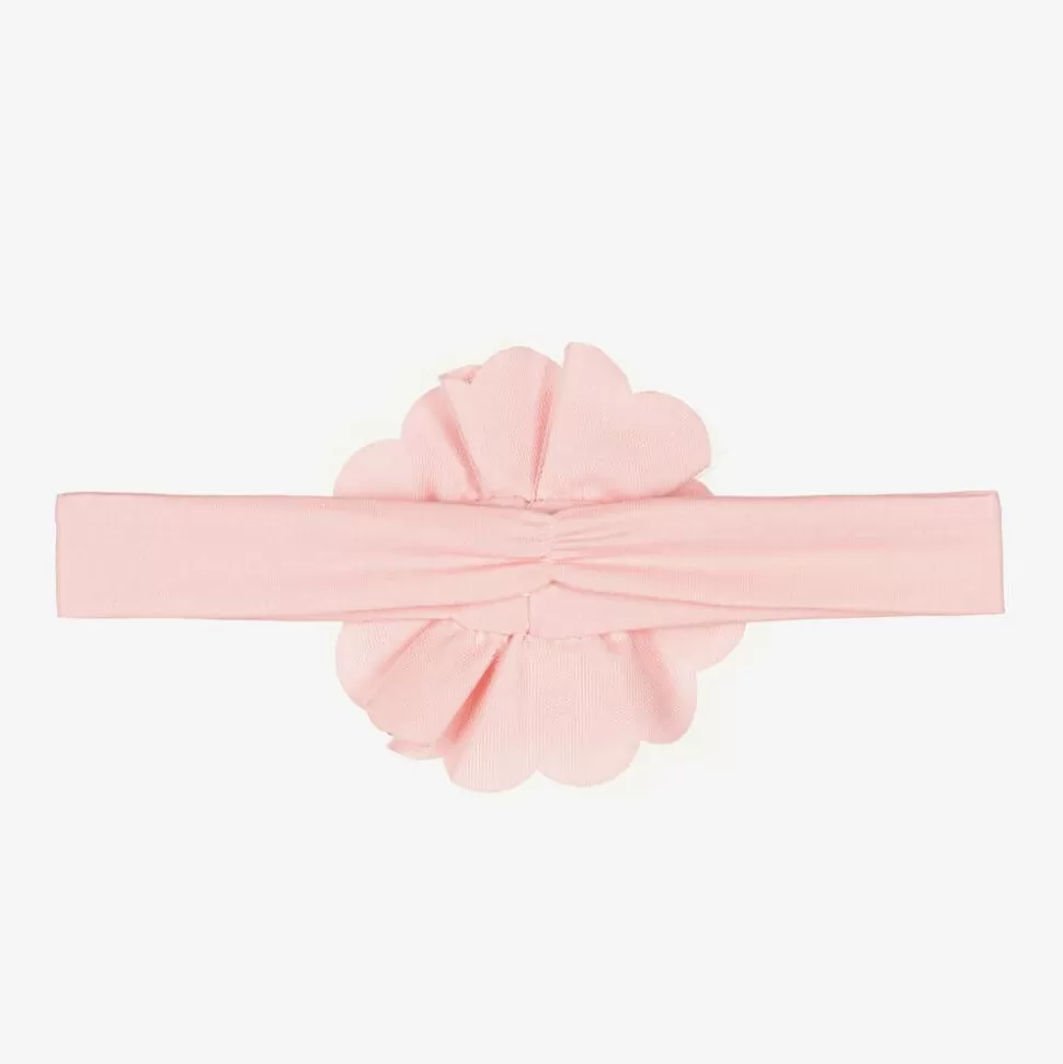 Lemon Loves Layette Baby Girls Pink Pima Cotton Headband^ Hair Accessories | Hair Accessories