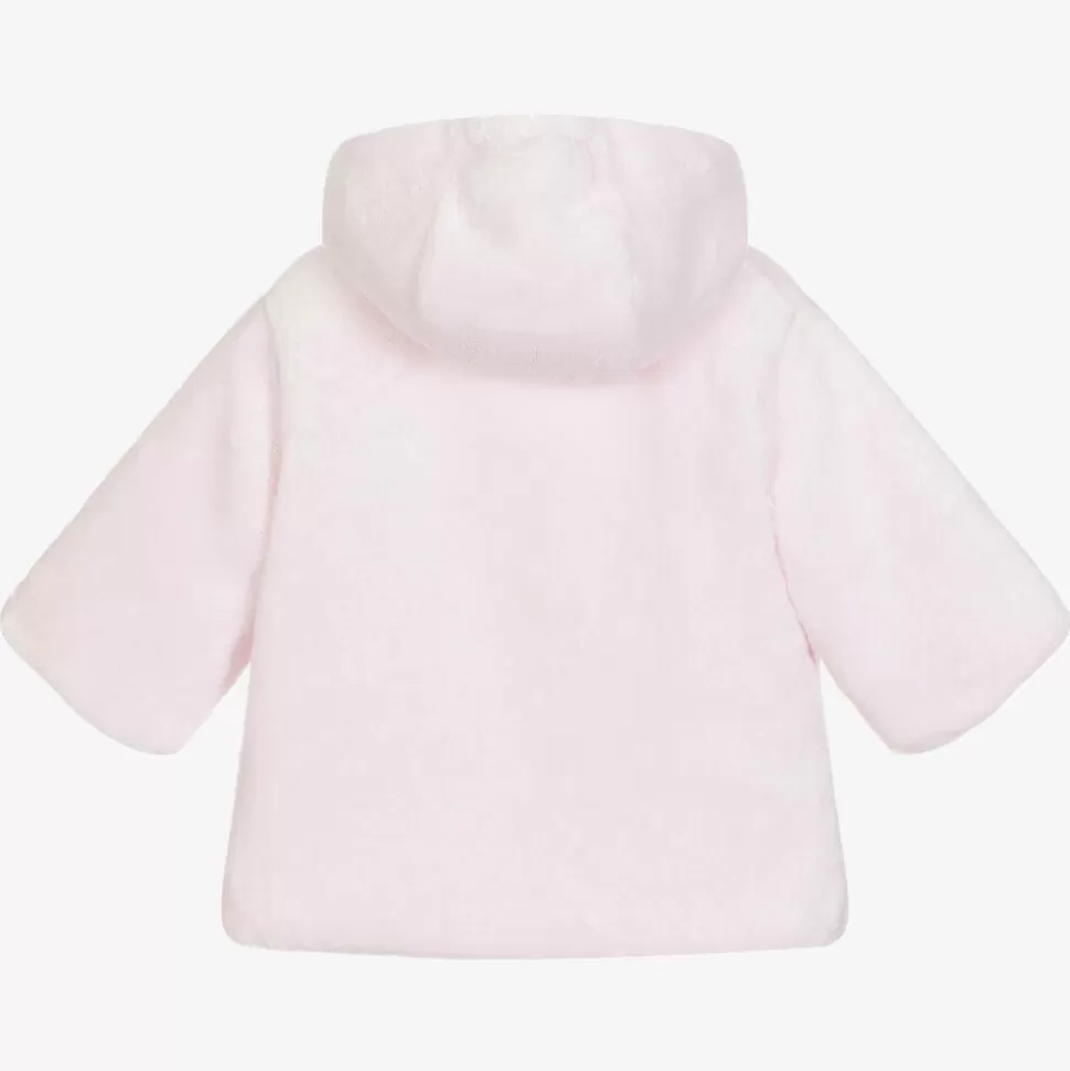 Emile et Rose Baby Girls Pink Plush Bunny Coat^ Coats & Jackets