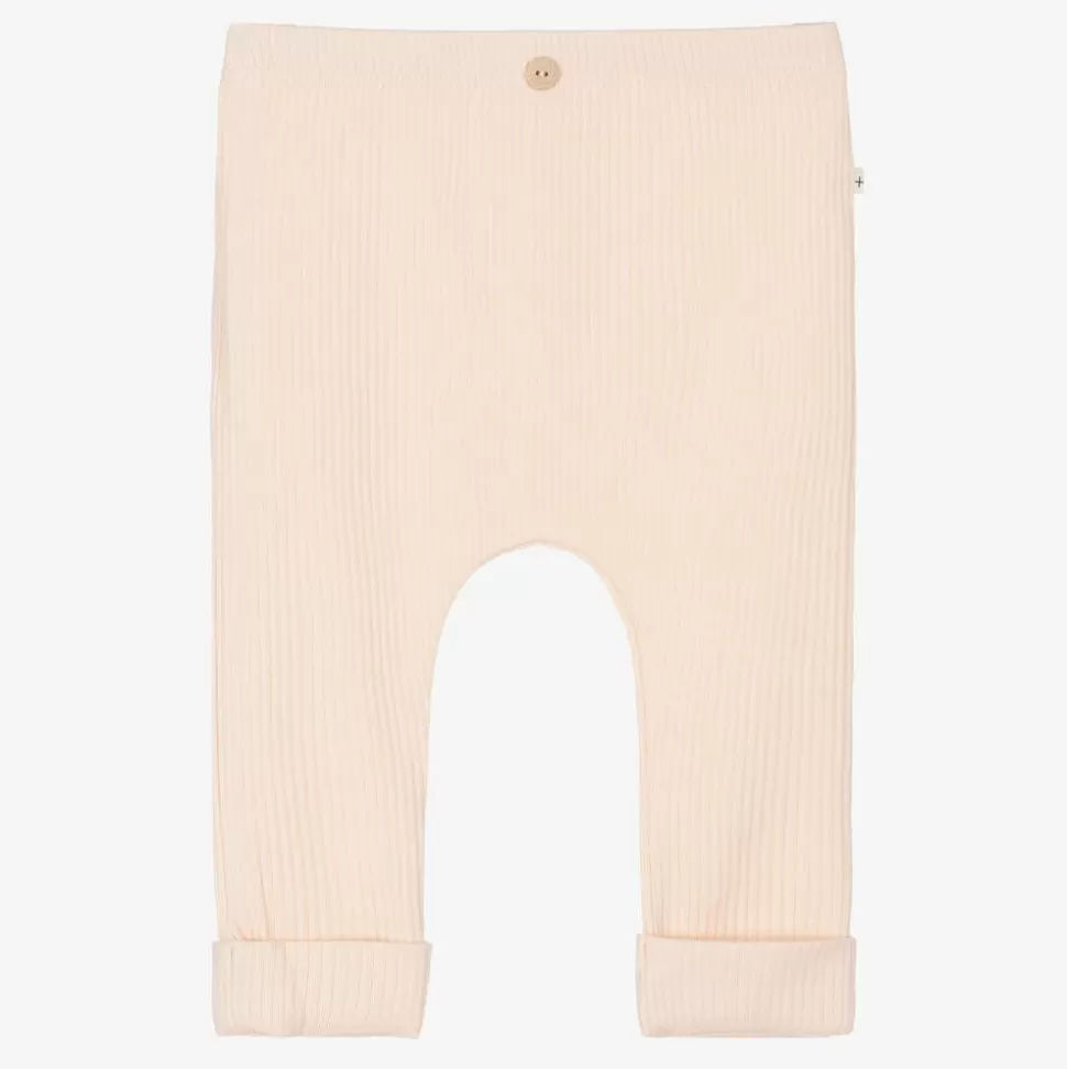 1 + in the family Baby Girls Pink Ribbed Cotton Leggings^ Leggings
