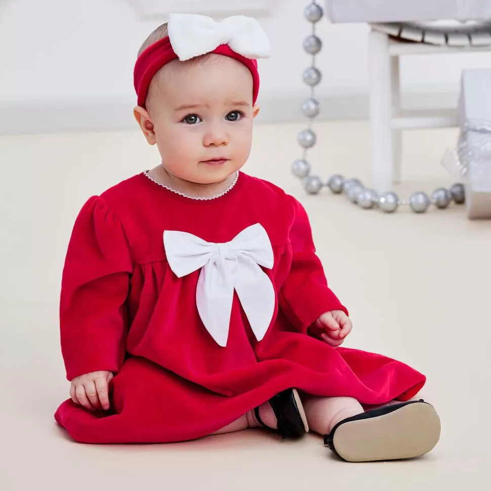Kissy Kissy Baby Girls Red Christmas Magic Dress^ Dresses | Dresses