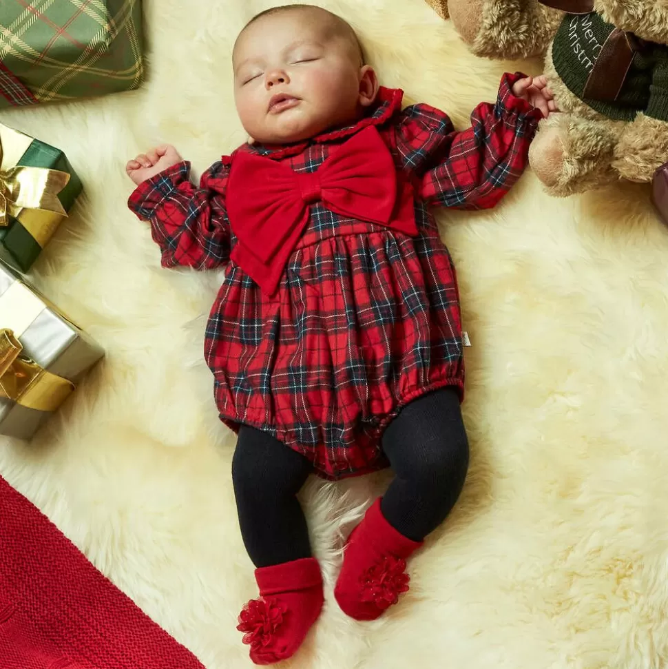 Mayoral Newborn Baby Girls Red Headband & Booties Set^ Hair Accessories