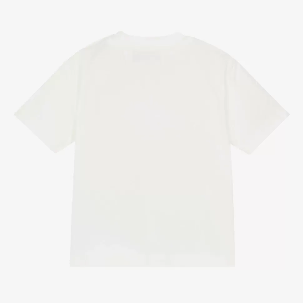 Versace Baby Girls White Cotton Medusa T-Shirt^ Tops