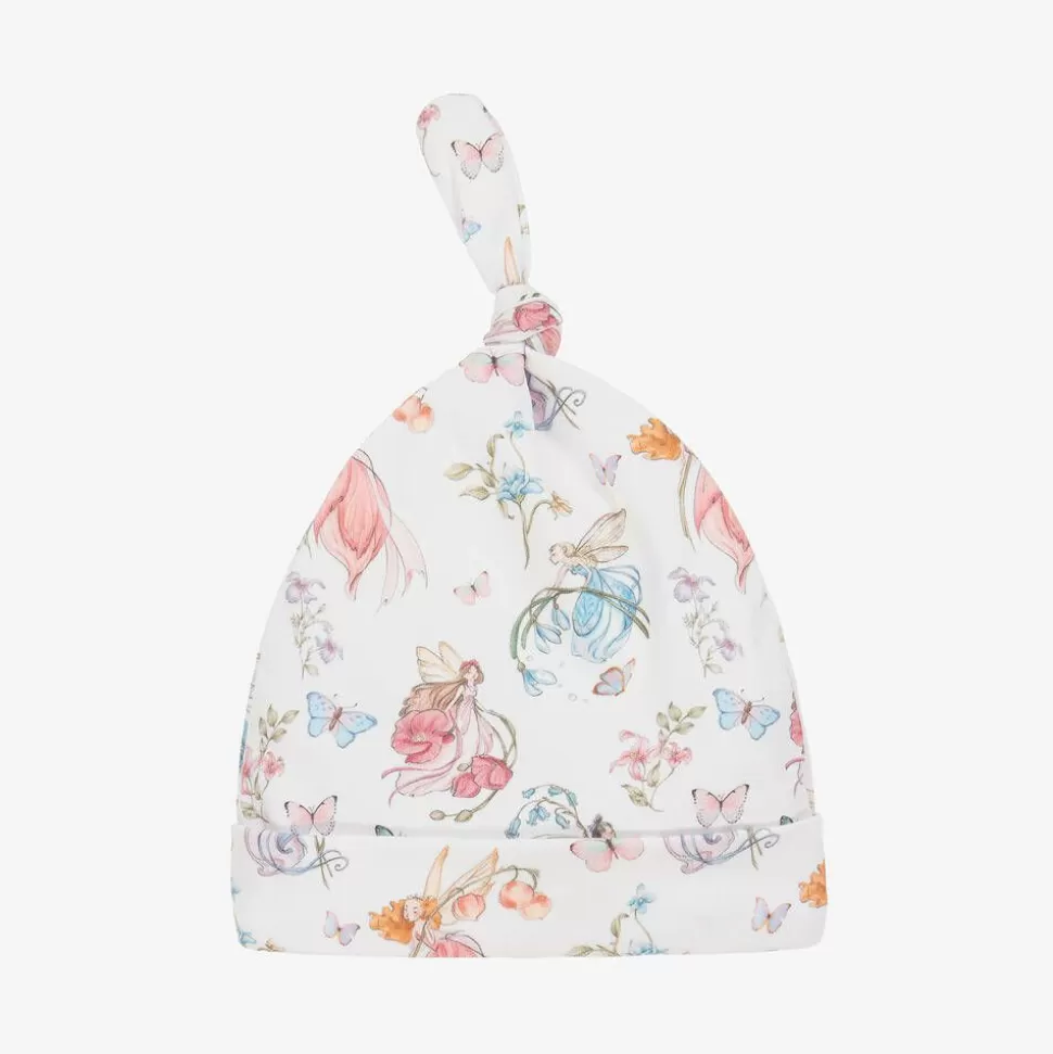 My Little Pie Baby Girls White Supima Cotton Daphne Hat^ Hats