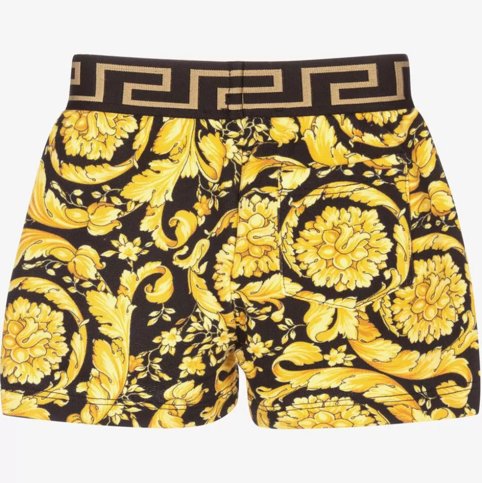 Versace Baby Gold Barocco Shorts^BOY Shorts | Shorts
