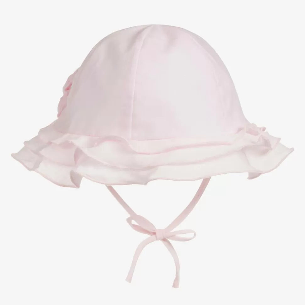 Sarah Louise Baby Pink Polycotton Sun Hat^ Hats