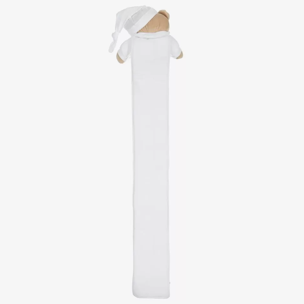 Nanán Beige & White Teddy Bear Height Chart (130cm)^ Nursery Accessories