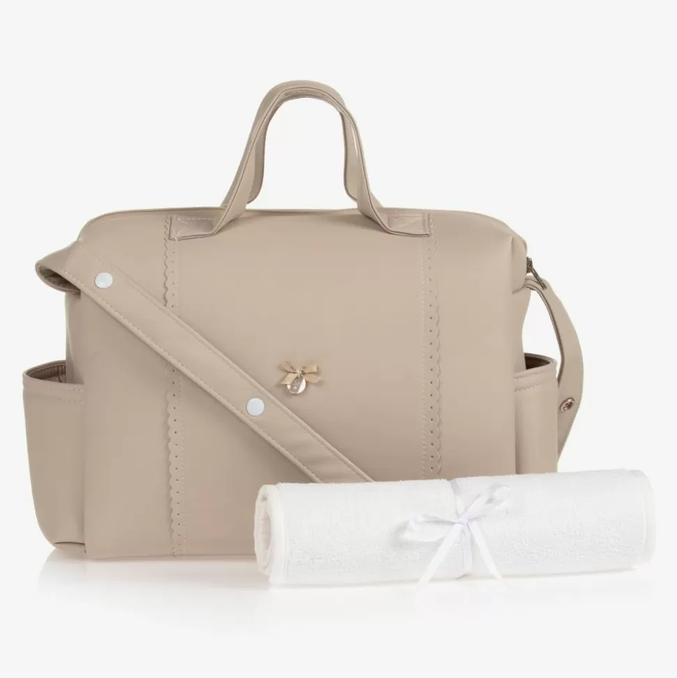 Uzturre Beige Changing Bag (41cm)^ Bags