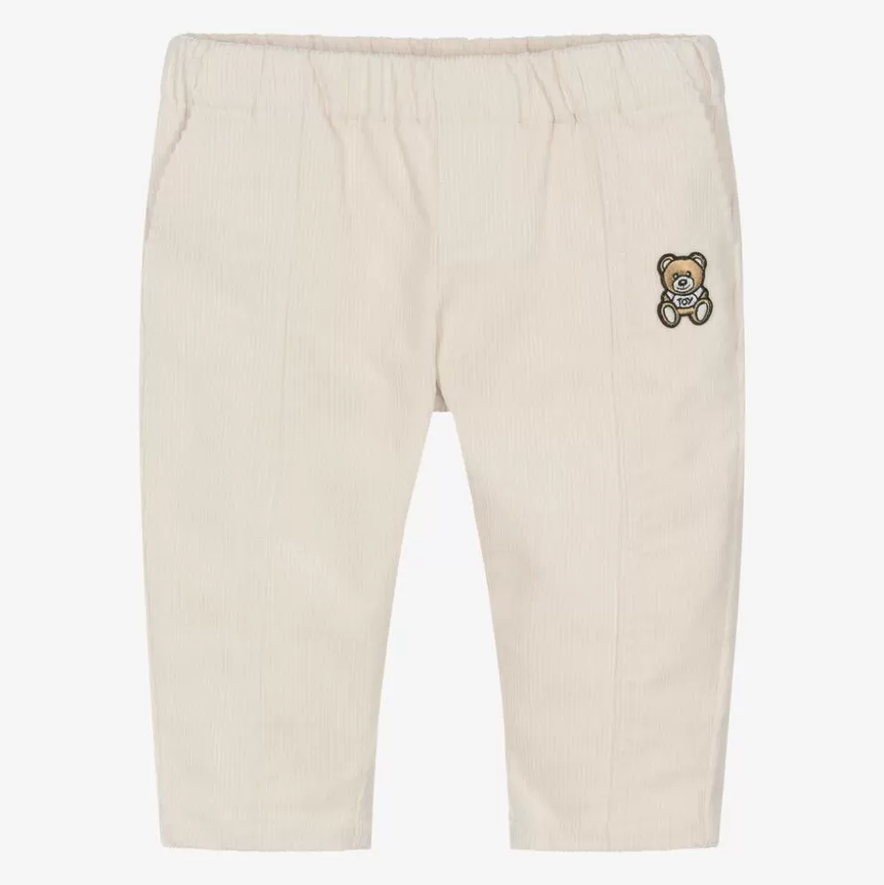 Moschino Baby Beige Corduroy Trousers^ Trousers