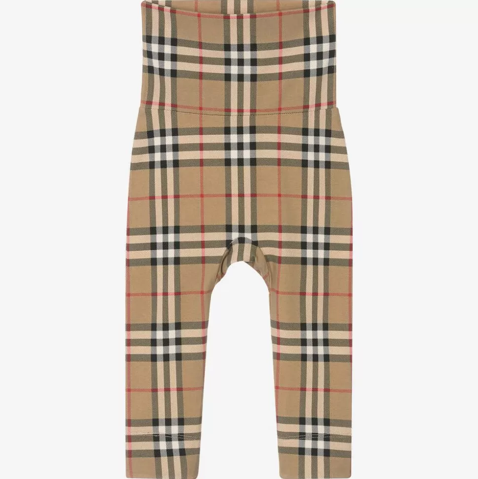 Burberry Beige Cotton Vintage Check Baby Gift Set^ Gifts | Babysuits