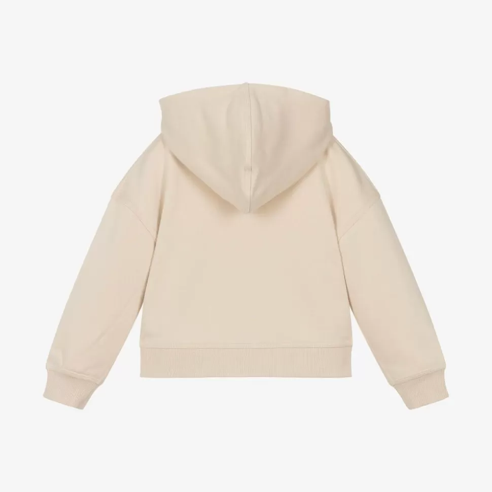 Burberry Beige Cotton Zip-Up Top^BOY Tops