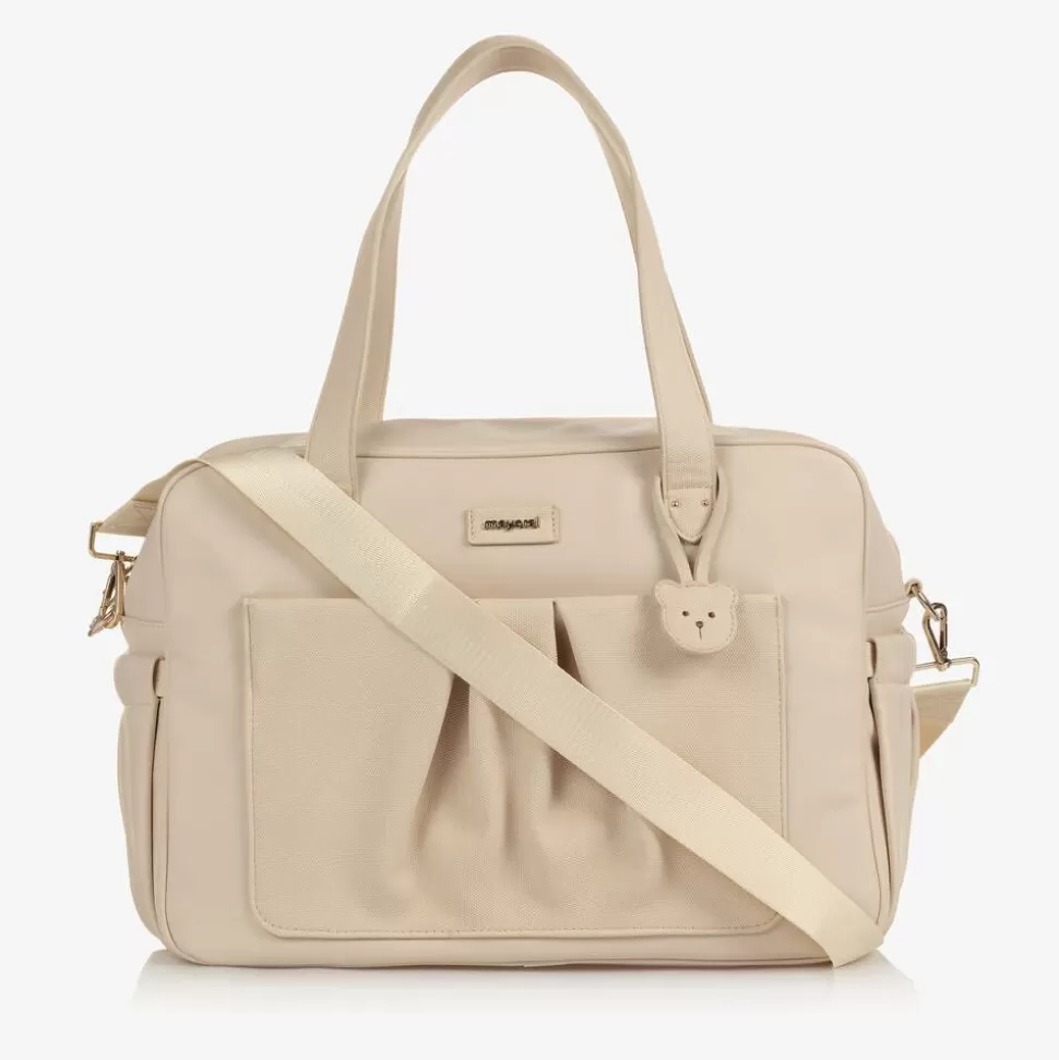 Mayoral Beige Faux Leather Changing Bag (40cm)^ Gifts