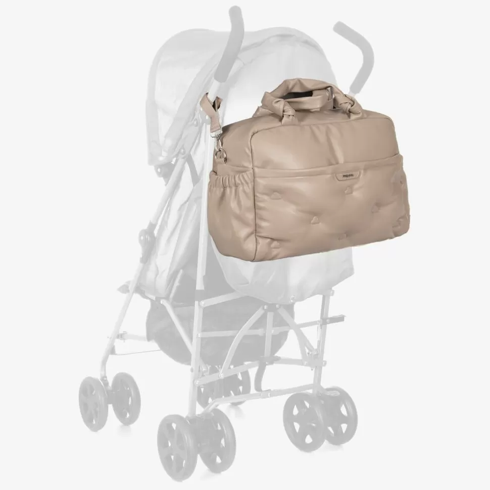 Mayoral Newborn Beige Faux Leather Changing Bag (46cm)^ Bags