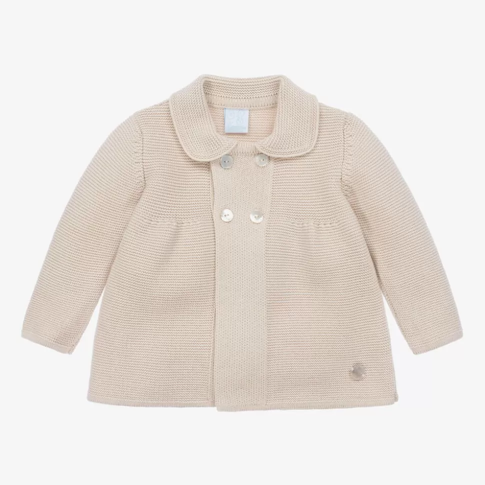 Artesanía Granlei Beige Knitted Baby Cardigan^ Tops