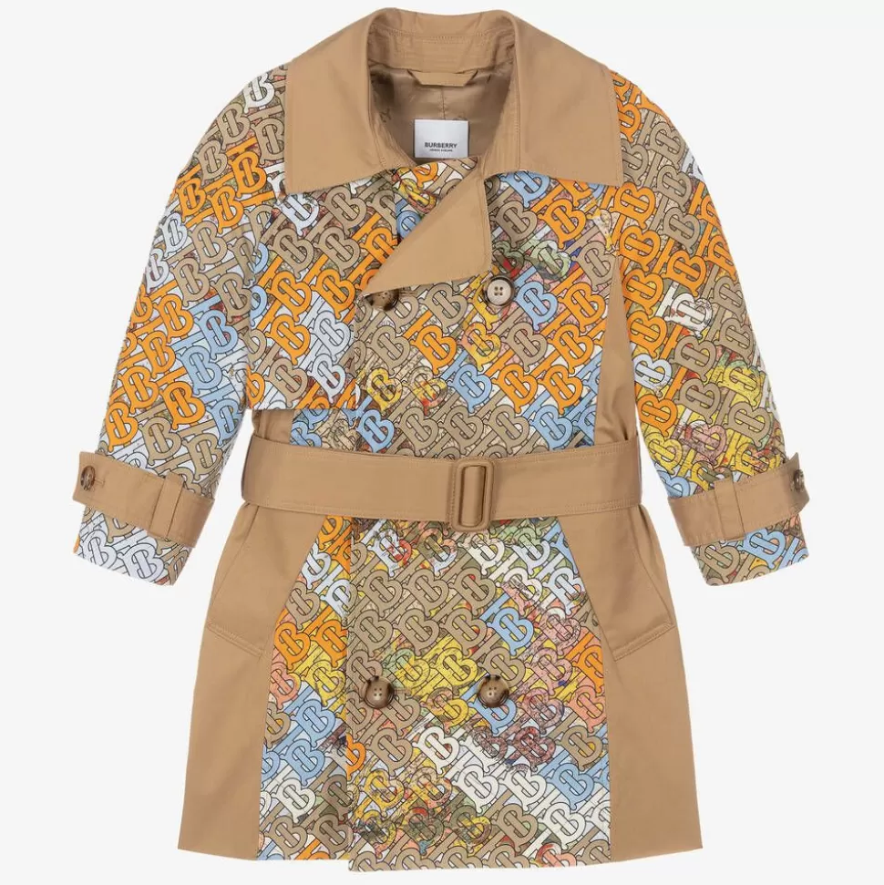 Burberry Beige Monogram Trench Coat^BOY Coats & Jackets | Coats & Jackets