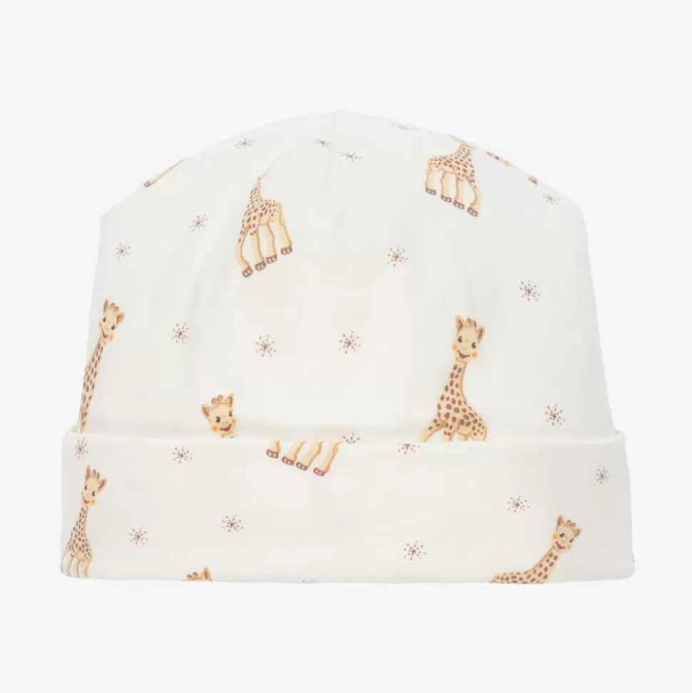 Kissy Kissy Beige Pima Cotton Baby Hat^ Hats