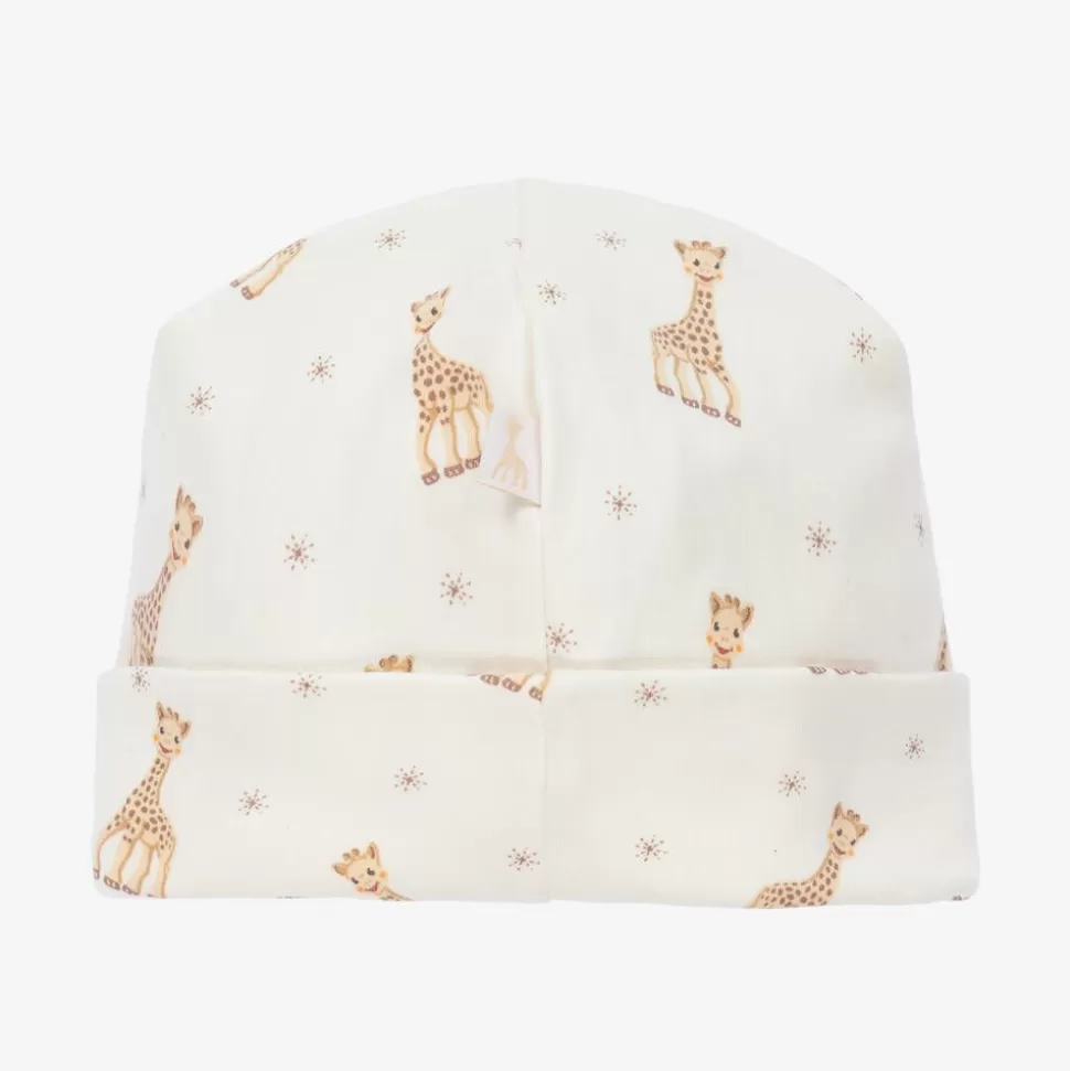 Kissy Kissy Beige Pima Cotton Baby Hat^ Hats