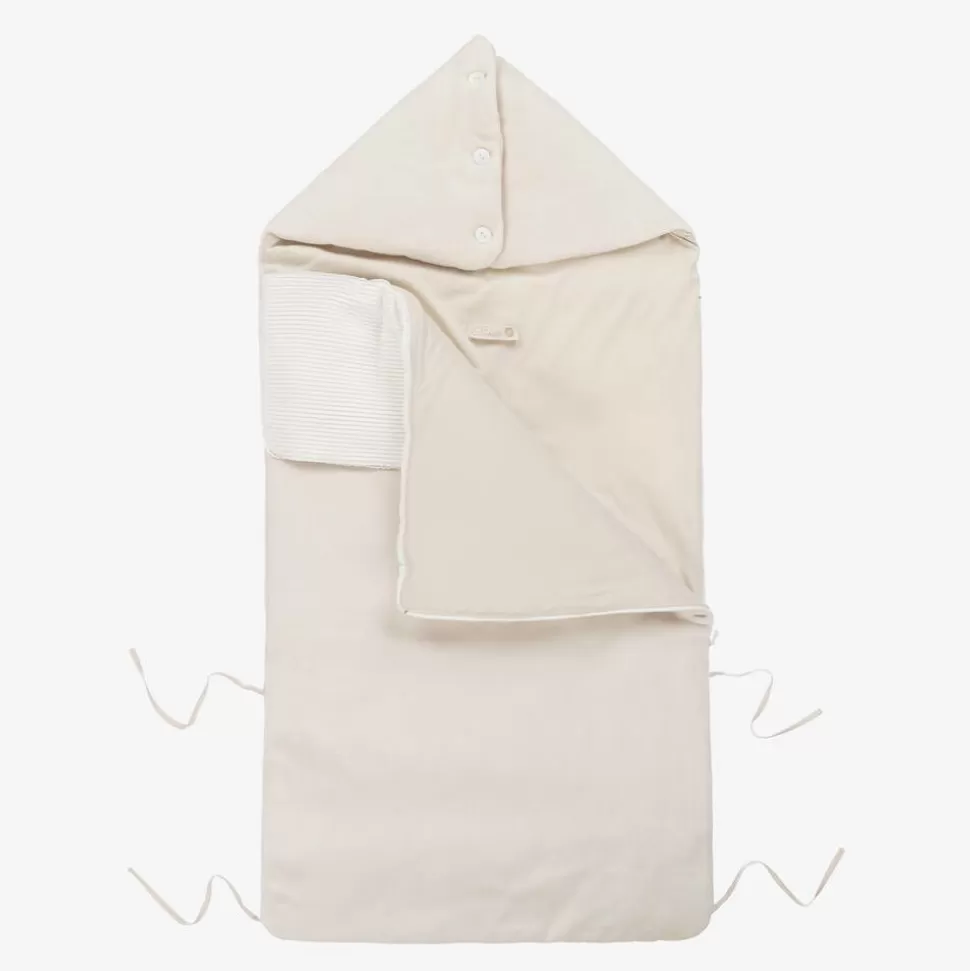 Pureté Du... Bébé Beige Velour Baby Nest (87cm)^ Nests