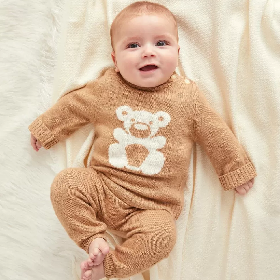 Beatrice amp; George Beige Wool & Cashmere Teddy Trouser Set^ Gifts