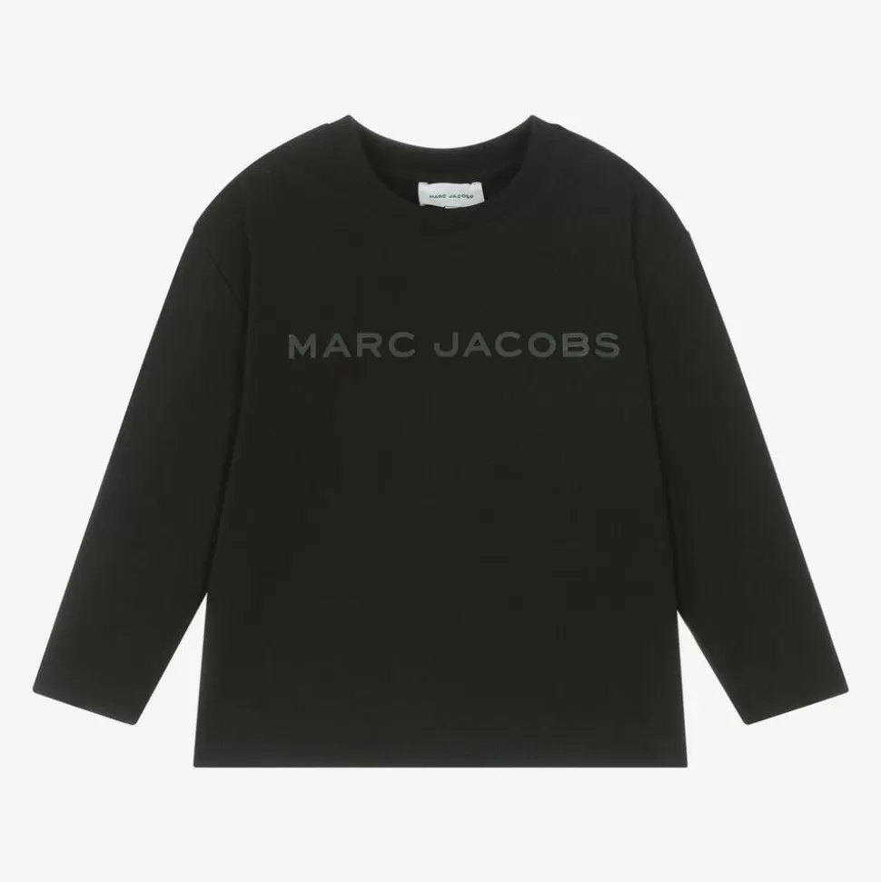 MARC JACOBS Black Cotton Jersey Top^BOY Tops
