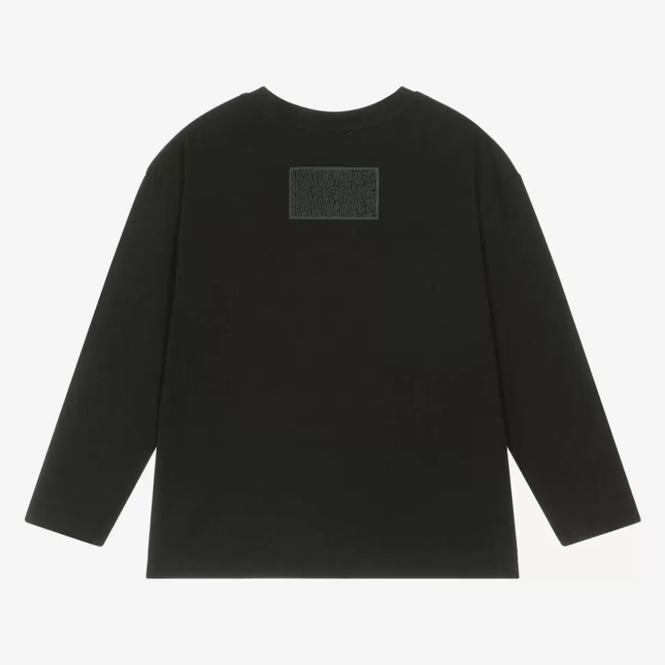 MARC JACOBS Black Cotton Jersey Top^BOY Tops
