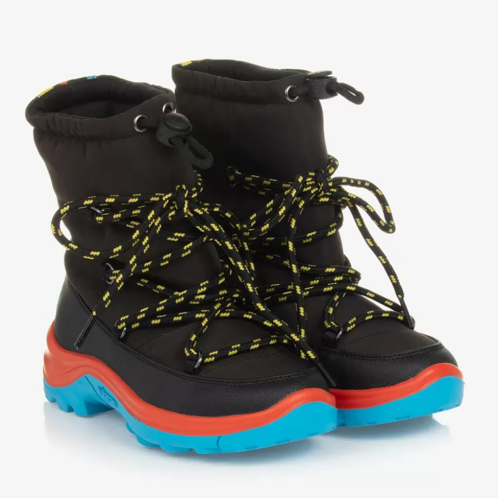 Stella McCartney Kids Ski Wear Capsule Black Snow Boots^BOY Snow Boots | Snow Boots