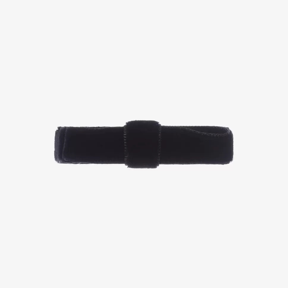 Peach Ribbons Black Velvet Bow Clip (4.5cm)^ Hair Accessories