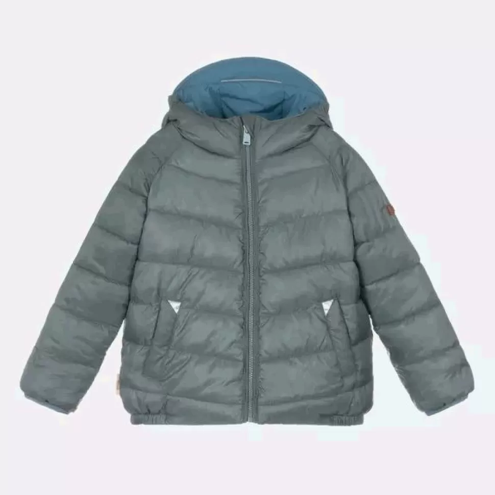 Töastie Blue & Green Reversible Puffer Jacket^BOY Coats & Jackets | Coats & Jackets
