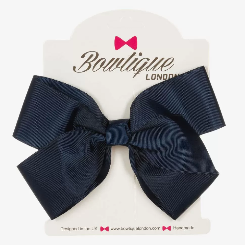 Bowtique London Blue Bow Hair Clip (15cm)^ Hair Accessories