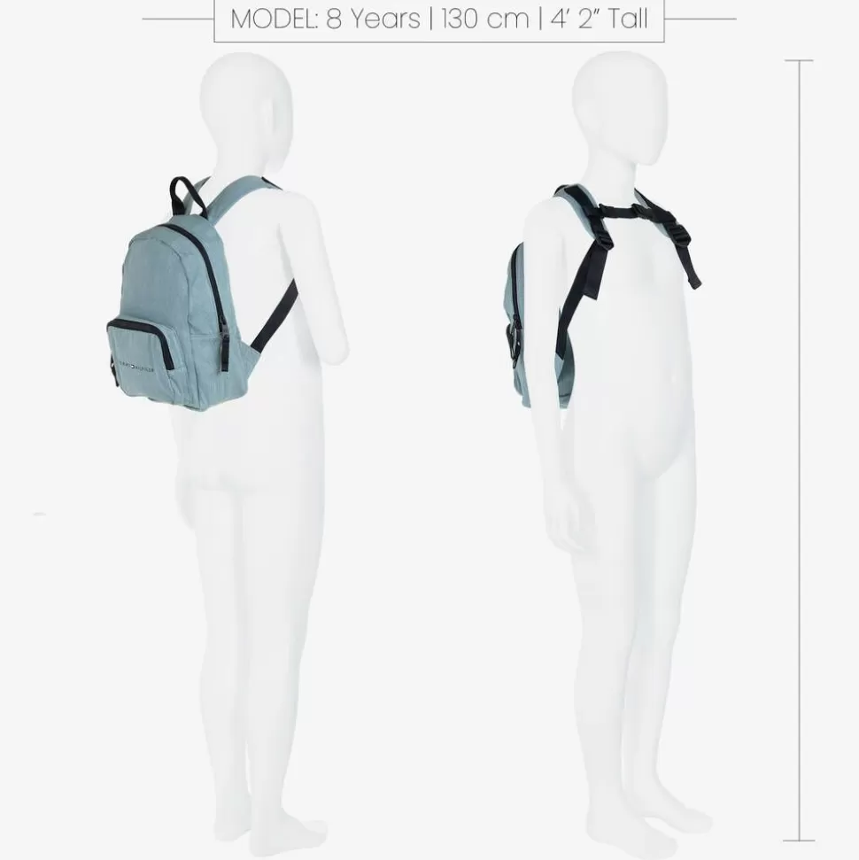 Tommy Hilfiger Blue Denim Backpack (28cm)^BOY Bags | Bags