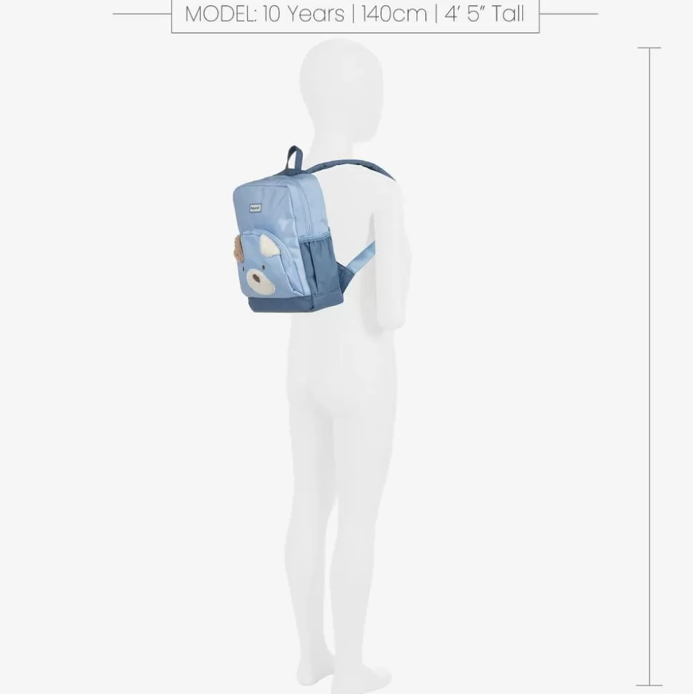 Mayoral Newborn Blue Dog Backpack (26cm)^BOY Bags