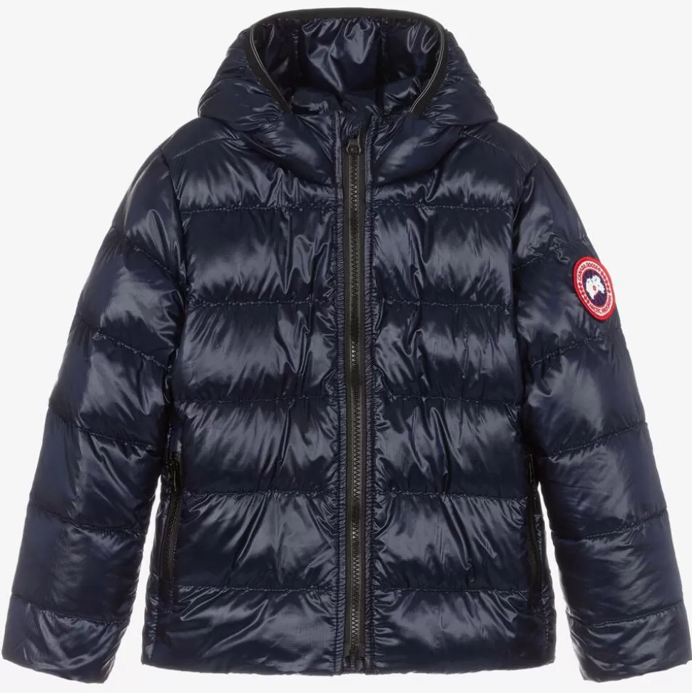 Canada Goose Blue Down Padded Crofton Jacket^BOY Coats & Jackets | Coats & Jackets