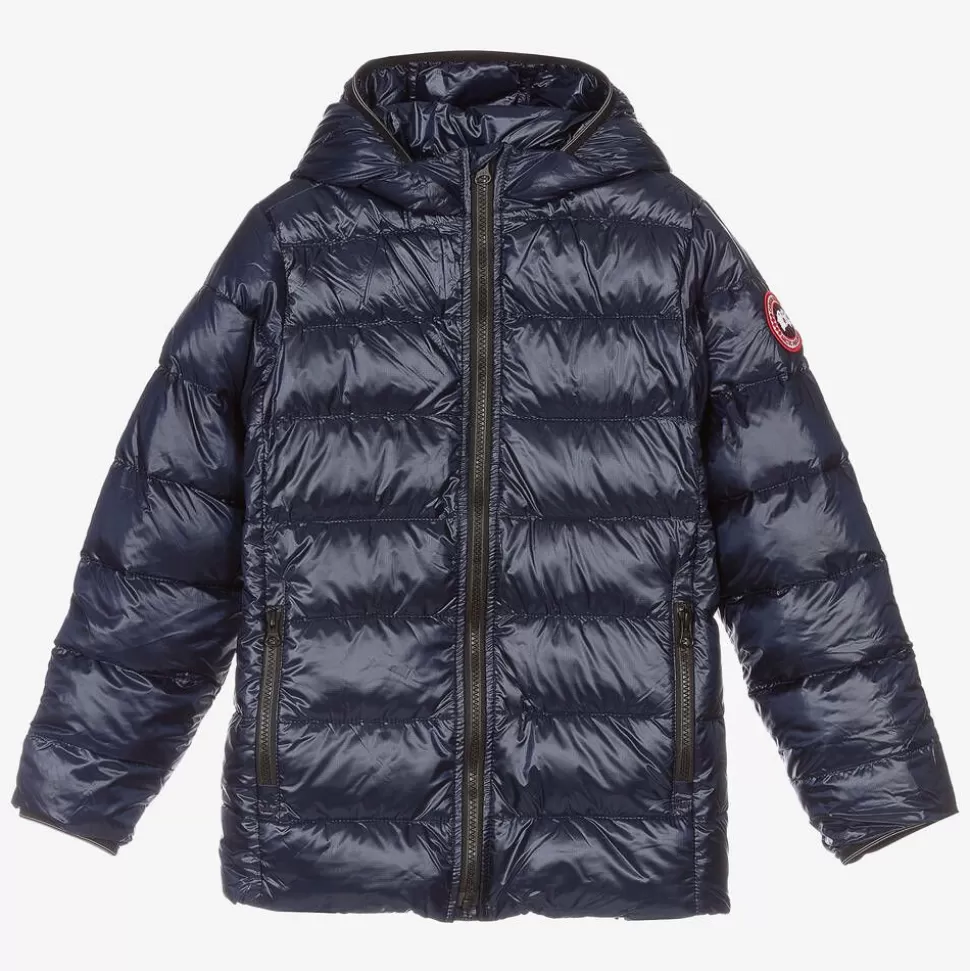 Canada Goose Blue Down Padded Crofton Jacket^BOY Coats & Jackets | Coats & Jackets
